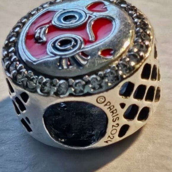 Pandora France Exclusive Paris 2024 Olympic Games Mascot Engravable792016CZ_E060 - Picture 7 of 12